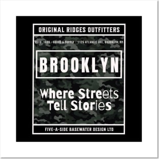 Brooklyn Where Streets Tell Stories | NYC | New York | East Coast Posters and Art